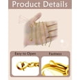 thumbnail image 4 of Extensor de collar OHINGLT, 10 unidades, cadena chapada en oro y plata de 14 quilates, 4 of 6