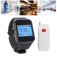 thumbnail image 1 of Wireless Calling System, Watch Receiver Call Button Kit Stylish IPX4 Water Resistant Widely   for Restaurant, 1 of 7