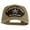 Khaki, variant on 2nd Infantry Division Second to None Patched Solid Cotton Twill Mesh Prostyle Cap - Black OSFM