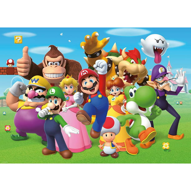 Realista paciente Crítica Ravensburger Jigsaw Puzzle 14970 - Super Mario - 1000 Piece Jigsaw Puzzle  for Adults and Children , Jigsaw Puzzle Motif with Mario, Yoshi, Donkey  Kong & Co. - Walmart.com