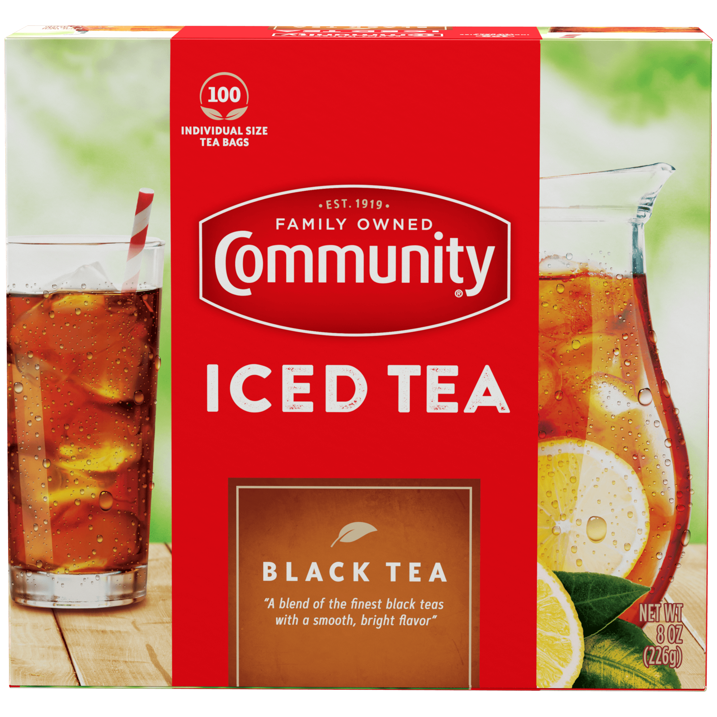 Community Coffee Black Tea 100 Ct Box