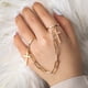 thumbnail image 1 of unbranded 2Ud Anillos Con Cruz Dorados Estilo Gótico Ajustables Para Mujer, 1 of 7