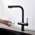 thumbnail image 2 of Kibi Circular 2-in-1 Water Filter Kitchen Pull Out Faucet, 2 of 3