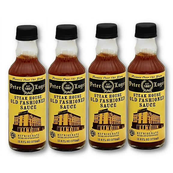 Peter Luger Steak Sauce by Gourmet-Food, 12.6 fl oz (4 Pack)