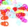 thumbnail image 2 of 50 chupetes acrílicos para bebé, decoración para baby shower (colores variados), 2 of 4