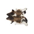 thumbnail image 1 of Natural Kobe Cowhide Neutral Color Rug | 6'x7' | A, 1 of 4