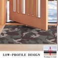 thumbnail image 3 of Green Brown Camo Mixed Shapes Pattern Door Rugs,Washable Non Slip Door Mats Indoor,Decorative Door Mats,Entry Mat Indoor for Entrance,Bedroom,Kitchen,Bathroom,17"x30", 3 of 6