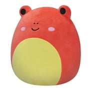 Squishmallows Official 12 inch Obu the Red Tropical Frog - Childs Ultra Soft Stuffed Plush Toy