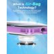 thumbnail image 4 of Funda para teléfono APRUT IPX8, impermeable, 7.5 pulgadas, color morado universal, 4 of 8
