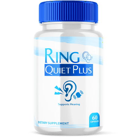 Ring Quiet Plus Advanced Tinnitus Support Supplement RingQuiet Natural Hearing Support 60 Capsules