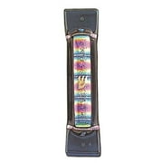Judaica Kingdom TB-MEZ-X Rainbow Stripe Magenta Mezuzah