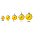 thumbnail image 3 of Bolas de plata claras grandes de 15 cm para decoración de árboles de Navidad, adornos para bodas, fiestas de Navidad para Año Nuevo 2023, decoración del hogar, regalo de Navidad, 3 of 5
