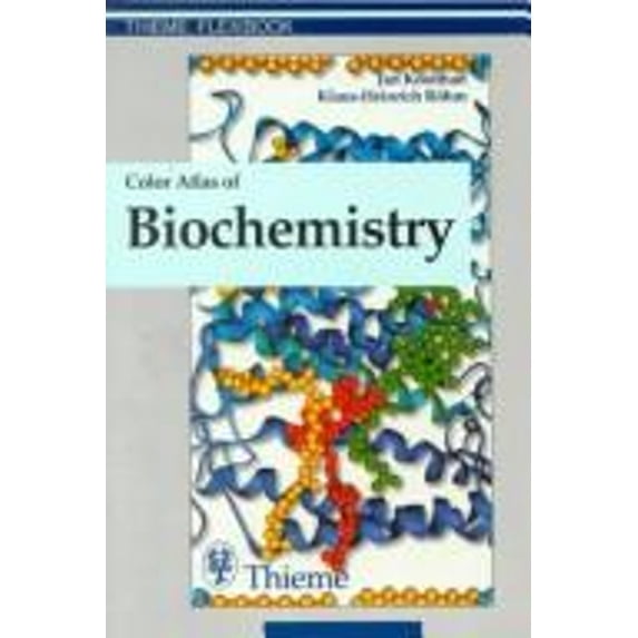 Pre-Owned Color Atlas of Biochemistry (Paperback) 0865775842 9780865775848
