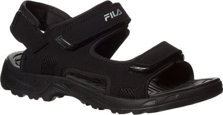 black fila sandals