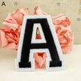 thumbnail image 3 of English Alphabet Letter A-Z Embroidered Sew Iron On Patch Badge DIY Applique, 3 of 7