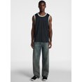 thumbnail image 2 of No Boundaries Striped Mesh Tank Top, Men's XS-2XL, 2 of 5