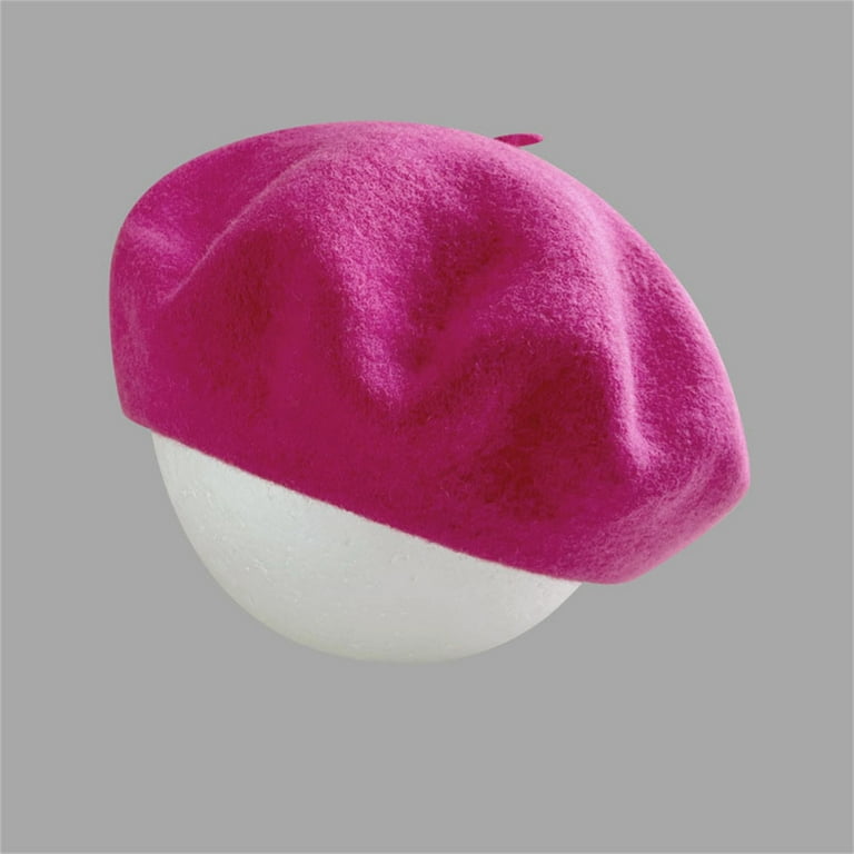 Cotton Berets for Women Wool Beret Hat French Beret Cap  display picture 1