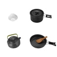 thumbnail image 1 of Utensilios De Cocina Para Acampar, Olla, Sartén, Tetera, Tazones, Cucharas, Bola De Limpieza, Juego De Malla, Bolsa Moyic OD007259-00, 1 of 6