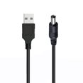 thumbnail image 1 of axGear USB To DC DC Barrel Jack Power Cable Adapter Wire Connector 5.5 x 2.1mm, 1 of 3