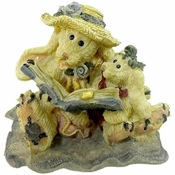 Boyds Bears Resin Daphne & Eloise..."Women's Work" - 1 Figurine 3 Inch, Resin - Hare Bearstone 2251