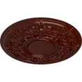 thumbnail image 3 of 32 3/4"OD x 2 1/2"P Jackson Ceiling Medallion (Fits Canopies up to 13 1/2"), Hand-Painted Brushed Mahogany, 3 of 6