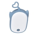 thumbnail image 4 of Toystoory Calentador de manos de ballena pequeña Calentador de invierno Calentador de manos portátil de carga de energía móvil de doble propósito Almacenamiento y organización del hogar Gris Toystoory HA023953-02, 4 of 6