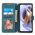 thumbnail image 4 of Feishell Moto G31 Case, Moto G41 Case with Credit Cards Holder, Wallet Magnetic Crossbody Shoulder Strap Flip Stand Purse Premium PU Leather Cover for Motorola Moto G31/G41, Darkgreen, 4 of 9