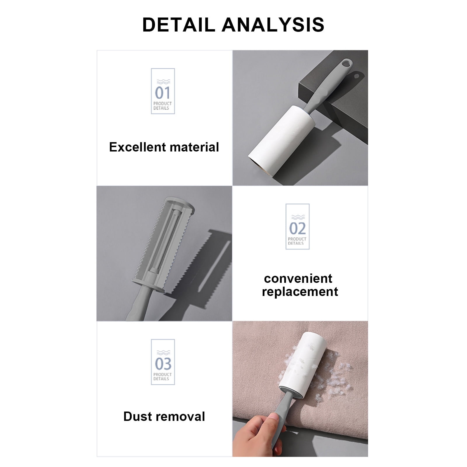 Angoily Lint Roller Diversion Safes With Hidden Secret Tube 2
