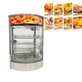 thumbnail image 4 of Techtongda 3 Layers Commercial Countertop Food Warmer Display Cabinet Case Stainless Steel, 4 of 12