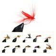 thumbnail image 3 of 40pcs/Box Trout Fly Fishing Lure Dry Wet Flies Nymphs Fish Artificial Bait, 3 of 8
