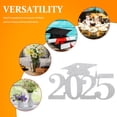 thumbnail image 3 of RUNROTOO Grad Decor Graduation Decorations Silver Plastic Rattan 30Pack, 3 of 6