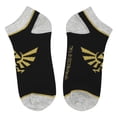 thumbnail image 6 of The Legend Of Zelda Hylian Crest Women's 5-Pack Ankle Socks, 6 of 7