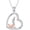 AnimalCompanionship 3, variant on AOBOCO 925 Sterling Silver Animal Companion Series Opal Necklace for men and Women Giraffe/Tiger/Dog/Cat/Bear/Deer/Cow/Fox