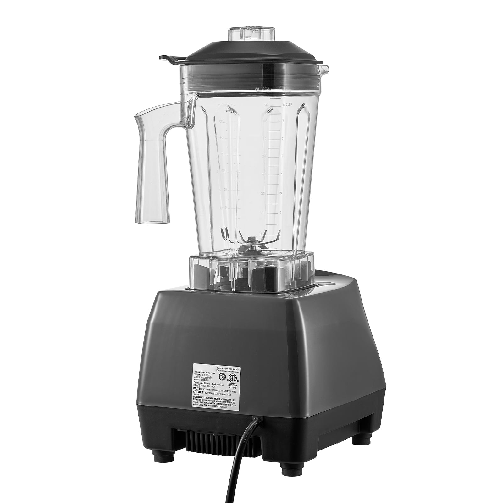 KFFKFF Smoothie Blender, 61 oz 1400W, Expert Grade Blender with Robust Engine, Versatile Kitchen Appliance for Blending Smoothie/Milkshake/Juice, Ideal for Culinary Space