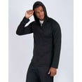 thumbnail image 5 of Real Essentials 3 Pack: Mens Dry-Fit Long Sleeve Full Zip Hoodie & Jacket- Athletic Running Jacket (Available in Big & Tall), 5 of 6