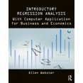 thumbnail image 2 of Analyse de Régression d'Introduction: avec Application Informatique pour Affaires et Économie, 2 of 3