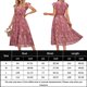 thumbnail image 2 of Vestidos de Fiesta Elegantes ajustado para mujer Vestido de cóctel de estilo elegante Traje de vacaciones Ygjytge Rosa T L para Mujer, 2 of 8