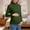Army Green, variant on Qulqfy Long Sleeve Shirts for Women Turtleneck Plus Size Maternity Green Shirts Thermal Fleece Shirts for Women