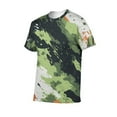 thumbnail image 4 of OUSIMEN Men's short-sleeved printed T-shirt, 4 of 7