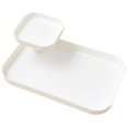 thumbnail image 1 of Plastic Vanity Tray Detachable Versatile Storage Organizer Tray Stationary Tray, 1 of 9