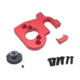 thumbnail image 3 of 2Ensemble Support de Moteur RC avec Engrenage Moteur pour 144001 124019 124018 Pcs de Rechange RC Rouge & Titane, 3 of 5