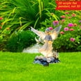 thumbnail image 4 of Aodebiao Angel Garden Stake - 2D Flat Metal Yard Art with Wings, Outdoor Decorative Pile for Courtyard, Lawn & Flower Bed, Weather-Resistant Scene Prop, 4 of 9