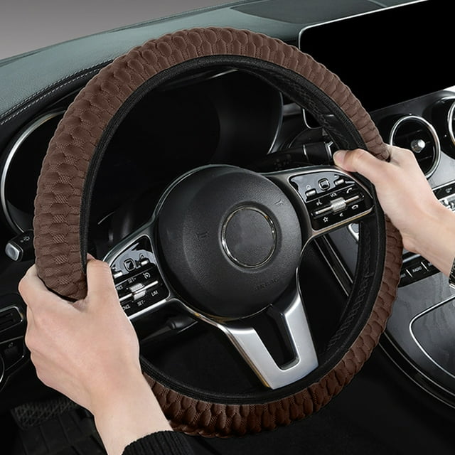 RXIRUCGD Car Steering Wheel Cover Avoid Slip Thin Handle Cover Sports Steering Wheel Cover