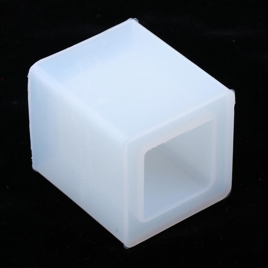 Milageto 6Silicone Epoxy Mold Brush Pot Mold For DIY Resin Frame Drying