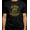 Black-4, variant on Men's Koi Fish Outline Graphic T-Shirt M-5XL