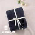 thumbnail image 4 of GARVEE 50" x 60" Faux Fur Wearable Heated Blanket with Zipper and 1-9H Auto-Off, 4 of 6
