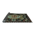 thumbnail image 2 of Ahgly Company Indoor Square Medallion Light Blue French Area Rugs, 3' Square, 2 of 4