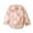 Pink, variant on 2025 Girls Jacket Fall Winter Infant Color Block Faux Fur Cardigans Fleece Warm Children's Outfits Size 12-18 Months