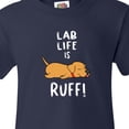 thumbnail image 4 of Inktastic Lab Life is Ruff Yellow Labrador Youth T-Shirt, 4 of 5
