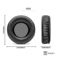 thumbnail image 3 of 1pair Sponge Cover For Pioneer HDJ-X5 / HDJ-X7 / HDJ-X10, 3 of 5